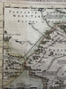 Jesuits in Bukaria Russia Tartary Asia Western China Yarkan 1749 Bellin map