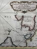 Russian Arctic Nova Zembla Detroit de Waigats 1759 decorative Bellin map