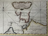 Russian Arctic Nova Zembla Detroit de Waigats 1759 decorative Bellin map