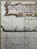 West Africa Guinea coast Kalabar river 1747 decorative nautical Bellin map