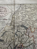 Seat of War Northern Italy Southern Germany Switzerland c1740-50’s rare map