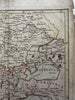 Seat of War Northern Italy Southern Germany Switzerland c1740-50’s rare map