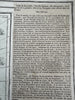 strange North & South America 1764 decorative Desnos map cartouche sailing ships