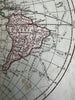North & South America Mer de L’Ouest w orld western hemisphere 1778 Desnos map