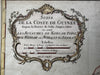 West Africa Guinea coast Juida Whidah Koto Popo 1747 decorative Bellin map
