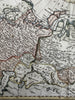 Russian Empire in Europe & Asia c. 1790’s engraved hand colored map