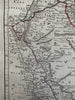 Saudi Arabia Persian Gulf Mesopotamia 1828 S. Arrowsmith engraved hand color map