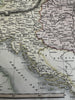 Austrian Dominions Treaty 1815 Vienna 1820 C. Smith scarce gorgeous folio map