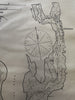 Warren Rhode Island 1901 Eldridge coastal nautical chart map Life savingstations