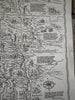 Housatonic Valley Association 1985 cartoon river preservation map by Braun