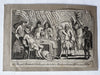 merchant Seaman sign address British political cartoon c.1780 engraved print