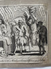 merchant Seaman sign address British political cartoon c.1780 engraved print