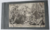 Chevalier America battle Indian British political cartoon c.1780 engraved print
