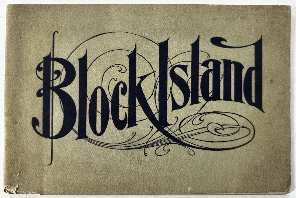 Block Island Rhode Island tourist view book c.1890’s-1910 early views hotels