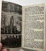Halifax Canada 1951 Tourist large folding pocket map booklet w/ b & w photos