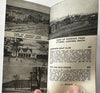 Halifax Canada 1951 Tourist large folding pocket map booklet w/ b & w photos
