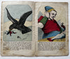 Tom Thumb midget cat butterfly c.1861 McLoughlin rare hand color picture book