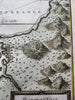 Trapano Sicily Italy Sicilia Italia 1760s Bellin coastal map lovely hand color