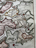 Zealand Holland Netherlands Zeeland 1760s Bellin coastal hand color island map