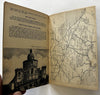 Bologna Italy Italia 1936 color tourist promo booklet poster art style