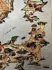 Japan cartoon pictorial map c.1938 rare wonderful pictorial promo booklet