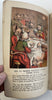 Cat’s Party dancing eating meals 1869 McLoughlin color litho moral picture book