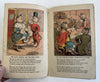 Cat’s Party dancing eating meals 1869 McLoughlin color litho moral picture book