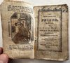 New England Primer Catechism 1824 Newark NJ Children’s rare chapbook w/ woodcuts