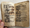 New England Primer Catechism 1824 Newark NJ Children’s rare chapbook w/ woodcuts