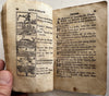 New England Primer Catechism 1824 Newark NJ Children’s rare chapbook w/ woodcuts