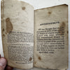 Children’s Catechism w/ Nature poems 1824 Springfield rare chapbook