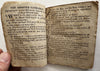 Children’s Catechism Primer c. 1780-1820? unknown rare chapbook