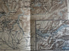 Switzerland Swiss Hotels 1930 Tourist guidebook w/ large folding map sports
