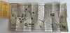 Panama Canal city plan c.1930-40’s scarce folding pocket map w/ advertising