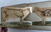Movable Book Sheep c.1880-90’s color lithographed flaps anatomy Veterinary arts