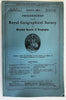 Mt. Kilimanjaro Africa Expedition Johnston 1885 Royal Geog. mag w/ rare map