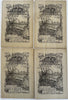 American Bee Journal 1893 rare monthly magazine lot of 4 nice issues many ads