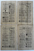 American Bee Journal 1893 rare monthly magazine lot of 4 nice issues many ads