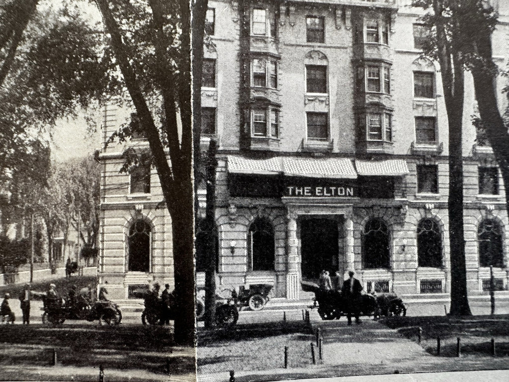 Elton grand hotel Waterbury Connecticut 1914 great scarce tourist brochure