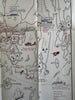 Boothbay Maine cartoon map by Ruth R Lepper c.1947 scarce tourist brochure