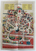 NY Worlds Fair 1940 art deco birds-eye view souvenir map scarce tourist brochure