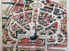 NY Worlds Fair 1940 art deco birds-eye view souvenir map scarce tourist brochure