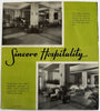 Hotel Sarasota Florida c1930’s art deco tourist brochure