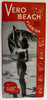 Vero Beach Florida c1940’s art deco tourist brochure w/map