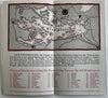 Lake Winnipesaukee NH steamship Mt. Washington c1940’s tourist brochure w/map