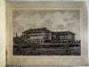 Panama Canal view book c.1890-1910 wonderful tinted lithography rare 24 sketches
