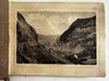Panama Canal view book c.1890-1910 wonderful tinted lithography rare 24 sketches