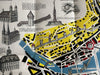 Lucerne Switzerland Rolex watches c1950’s Bucherer pictorial tourist city map