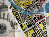Lucerne Switzerland Rolex watches c1950’s Bucherer pictorial tourist city map