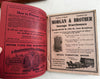 New York City Telephone Red Book 1910 Rare early phone book!